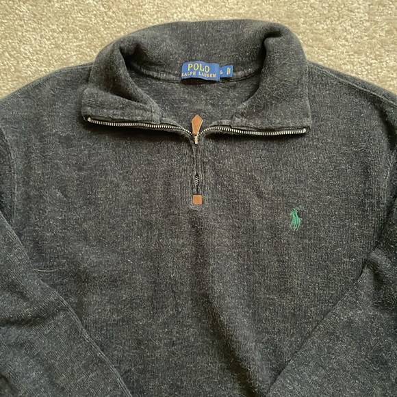 Polo Ralph Lauren 1/4 Zip Sweater - Picture 2 of 2